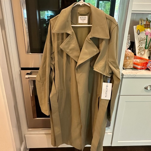 Athleta Jackets & Blazers - ATHLETA STELLAR TRENCH XL
